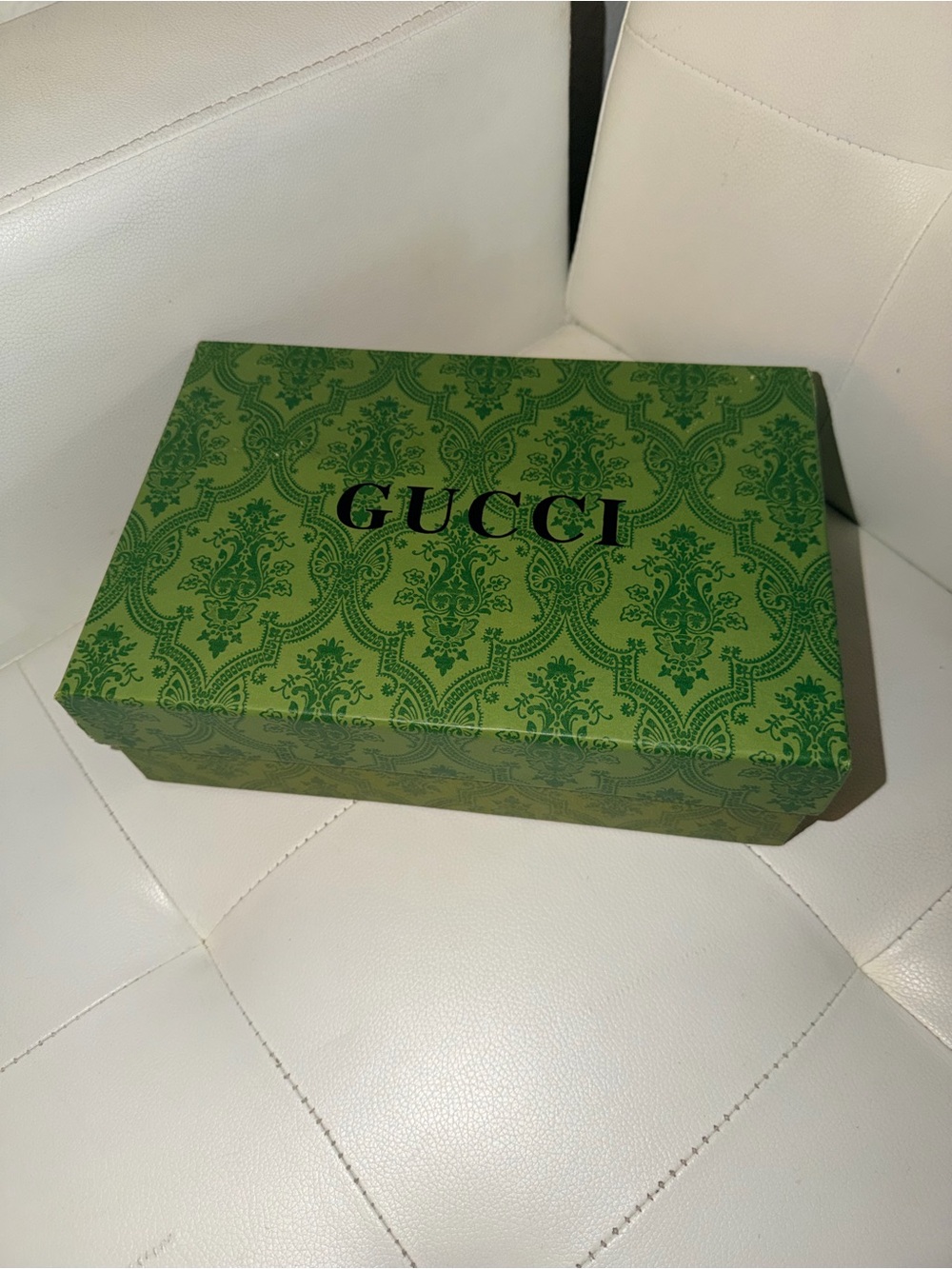 Gucci Beige GG Canvas Mini Shoulder Bag with Brown Trim and Red-Green Web Strap - Picture 3 of 8